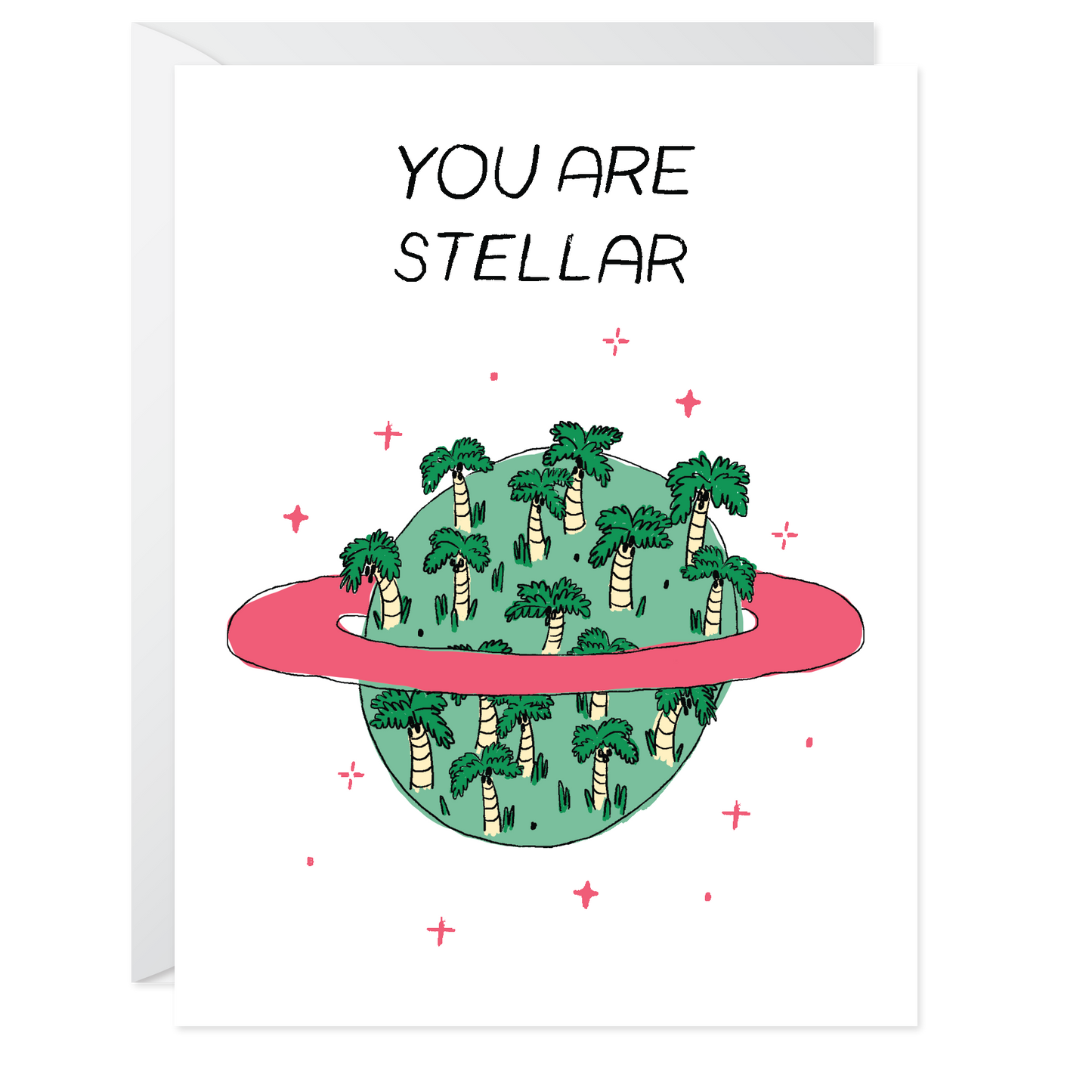 Stellar Palms Card