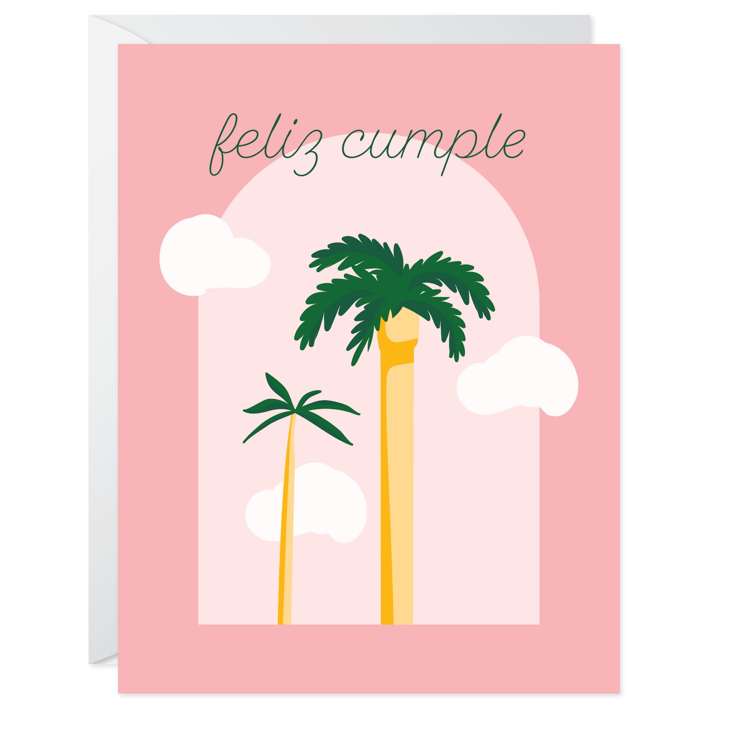 Palm Tree Birthday Card