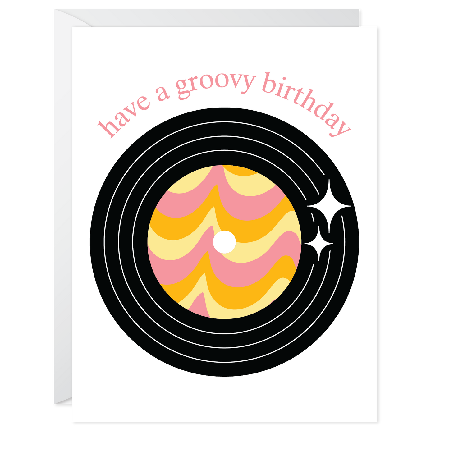 Groovy Birthday Card